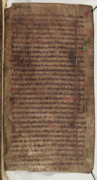 Landnamabok Manuskript (Vergrössern)